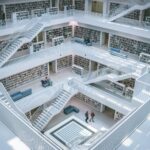 Building, Public Library, Library, Books, Bookcases, Bookshelves Photo